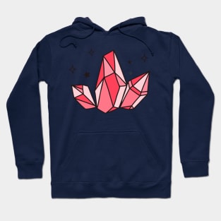 Pink crystal Hoodie